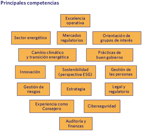 Principales competencias