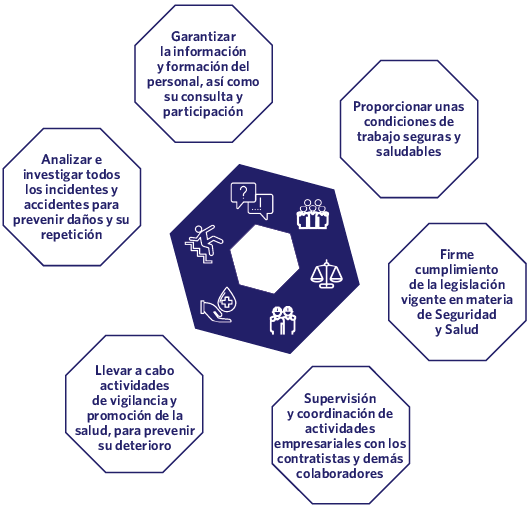 Seguridad y Salud Laboral principios